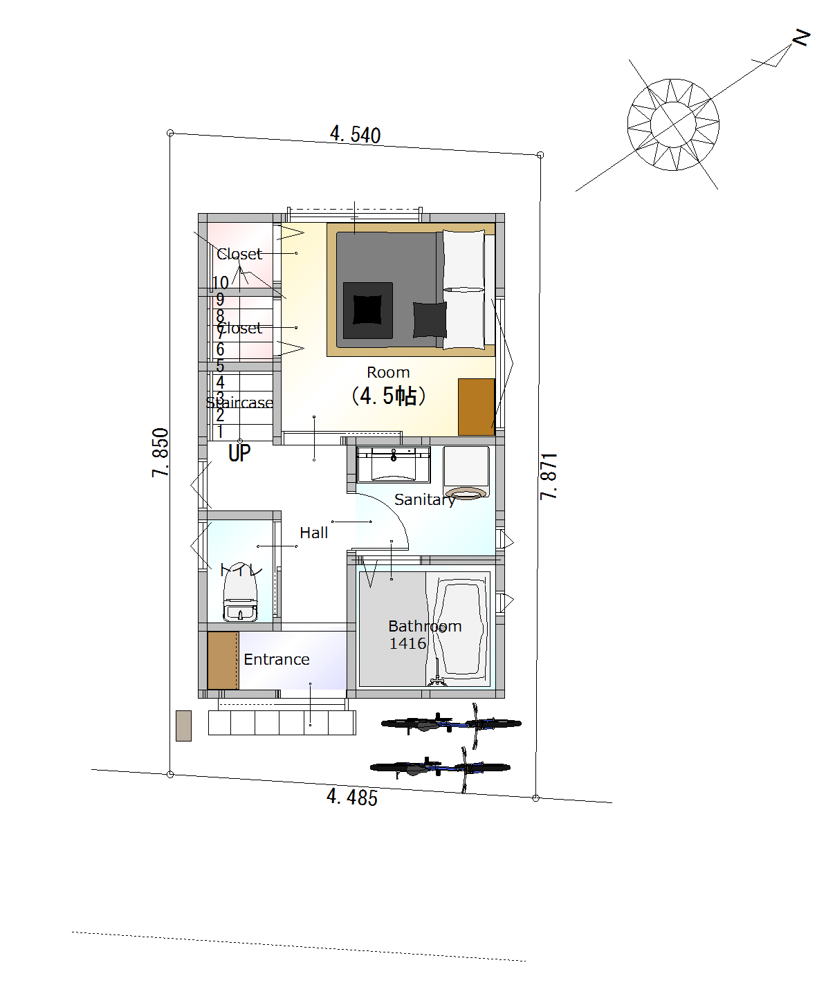 狭小住宅プランニングvol 1 注文住宅ならセイズの Zero E セイズ注文住宅ブログ